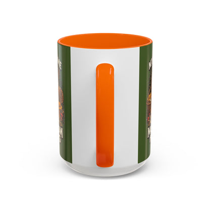 Mug - "My Spore Time Is Spent Mushroom Hunting" Accent Coffee Mug (11/15oz)