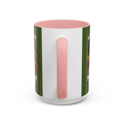 Mug - "My Spore Time Is Spent Mushroom Hunting" Accent Coffee Mug (11/15oz)