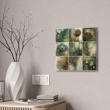 Natures Green Series #2 -Artistic Nature Canvas Wall Art, Plant Decor, Botanical Prints, Home Decor, Eco-Friendly Gift