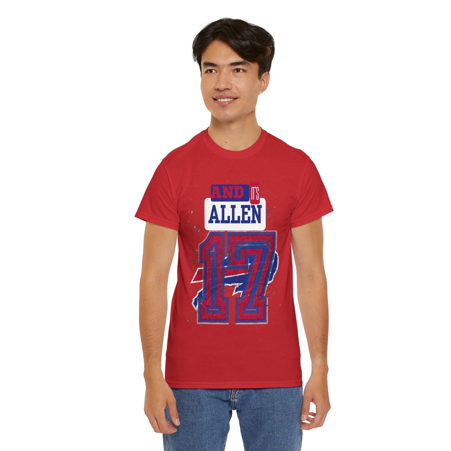 And It's ALLEN -Unisex Sports Tee - Cheer for Allen 17, Casual Wear, Game Day Shirt, Fan Apparel, Gift for Sports Lovers