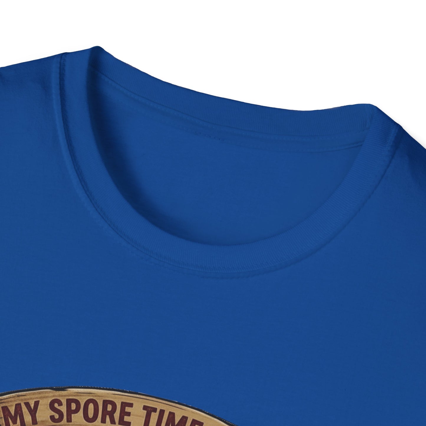 Mushroom Hunting T-Shirt — 'My Spore Time Is Spent' For Foragers & Outdoor Lovers