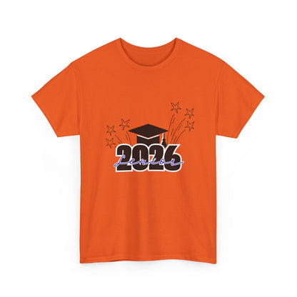 2026 Senior -Class of 2026 Graduation Tee, Unisex Heavy Cotton Shirt, Senior T-Shirt, Personalized Graduation Gift, Class Reunion Apparel, 2026 [...]