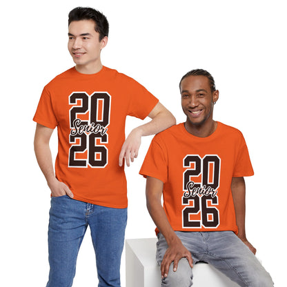 2026 Senior -Class of 2026 Graduation Tee, Unisex Heavy Cotton Shirt, Senior T-Shirt, Personalized Graduation Gift, Class Reunion Apparel, 2026 [...]
