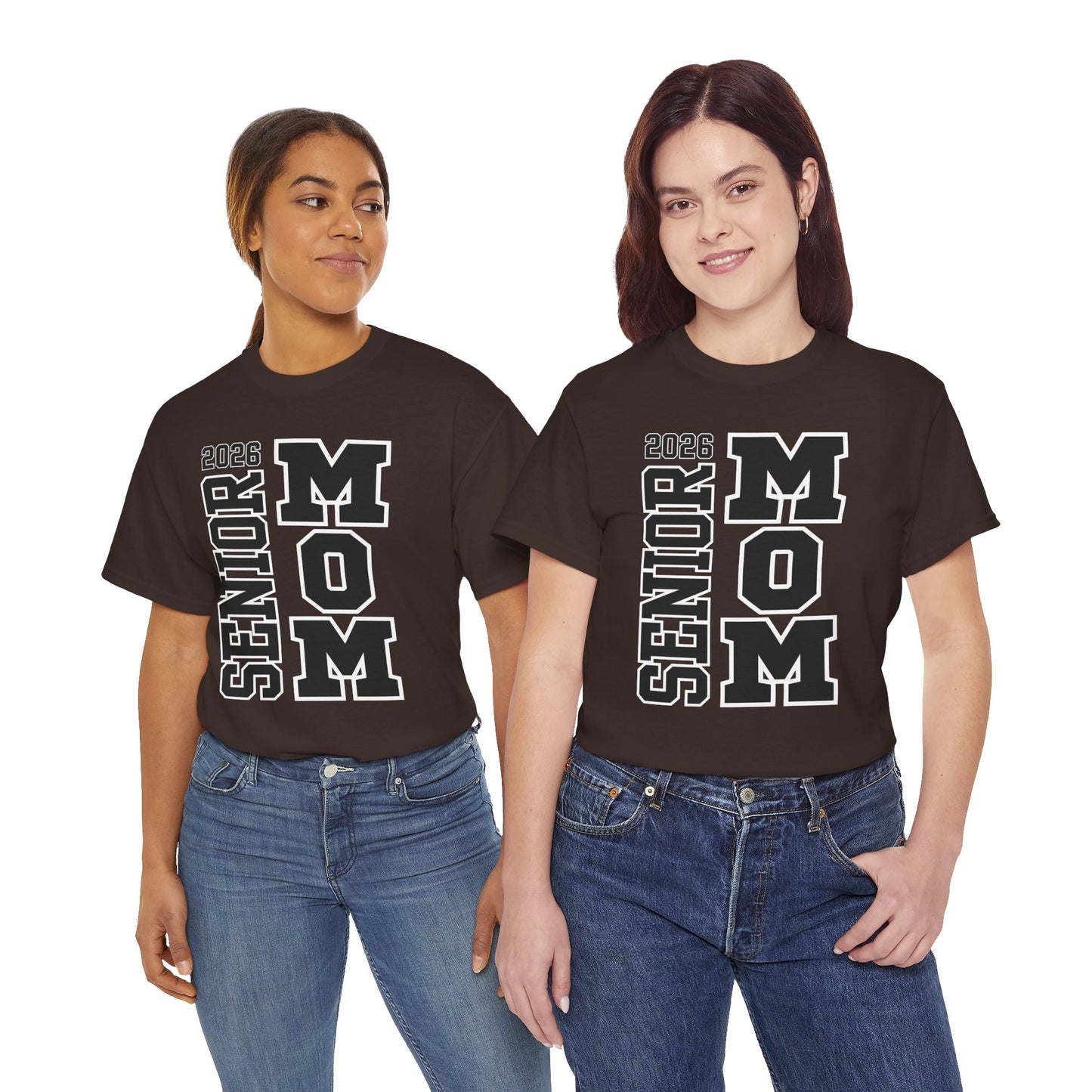 Senior Mom-Class of 2026 Graduation Tee, Unisex Heavy Cotton Shirt, Senior T-Shirt, Personalized Graduation Gift, Class Reunion Apparel, 2026 [...]