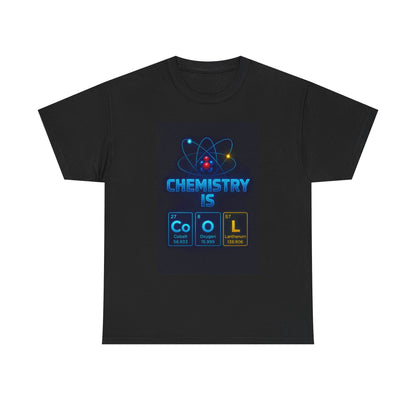 Chemistry Is Cool - Fun Graphic Tee, Science T-Shirt, Cute Chemistry Shirt, Unisex Science Apparel, Gift for Students, Teacher’s Day Tee