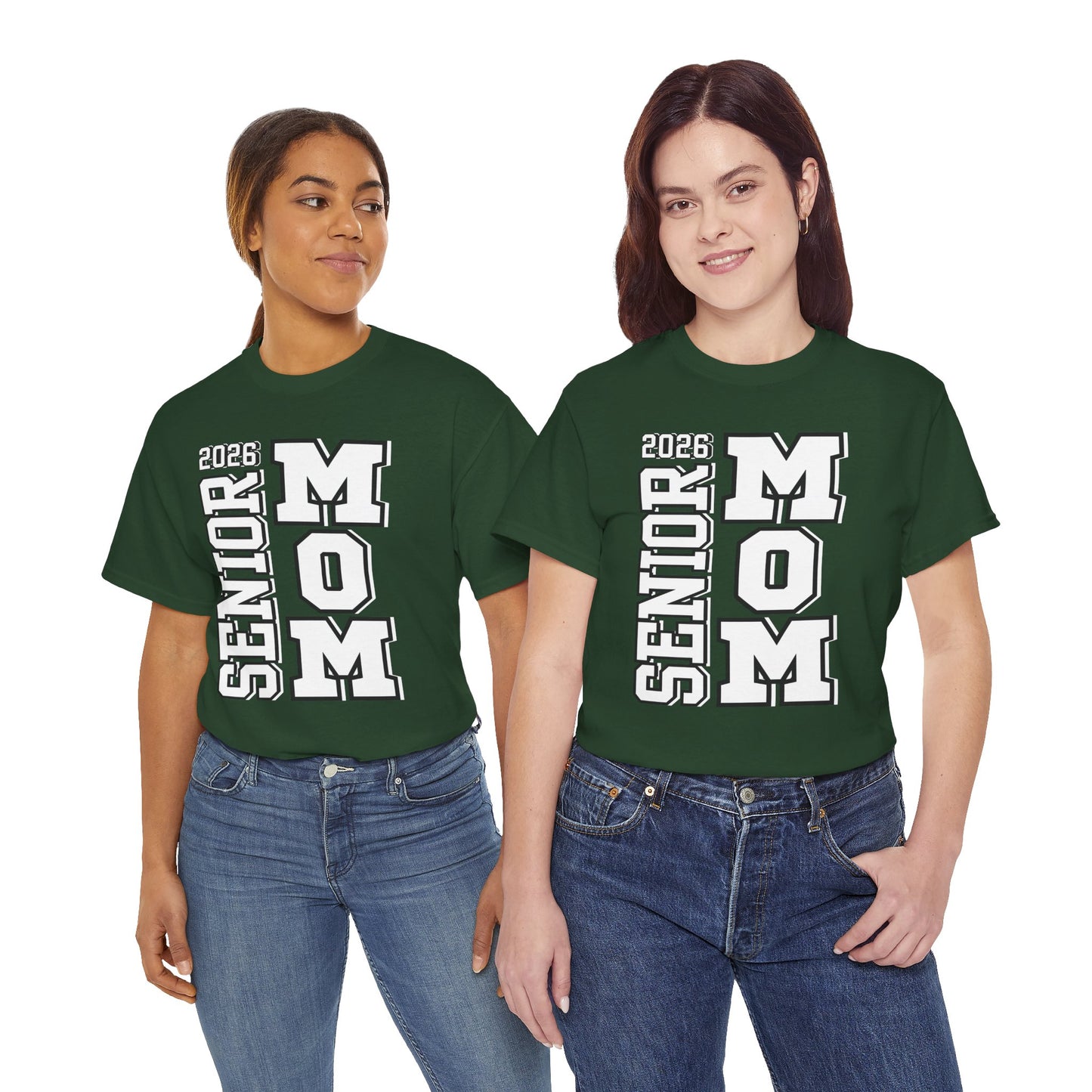 Senior Mom -Class of 2026 Graduation Tee, Unisex Heavy Cotton Shirt, Senior T-Shirt, Personalized Graduation Gift, Class Reunion Apparel, 2026 [...]