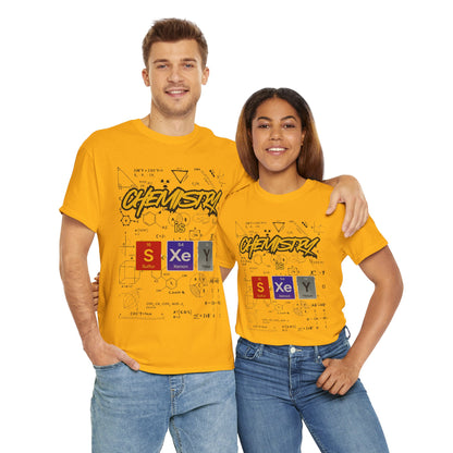 Chemistry is Sexy Unisex T-Shirt, Funny Science Tee, Gift for Chemists, Teacher Appreciation, Science Party, Academic Humor