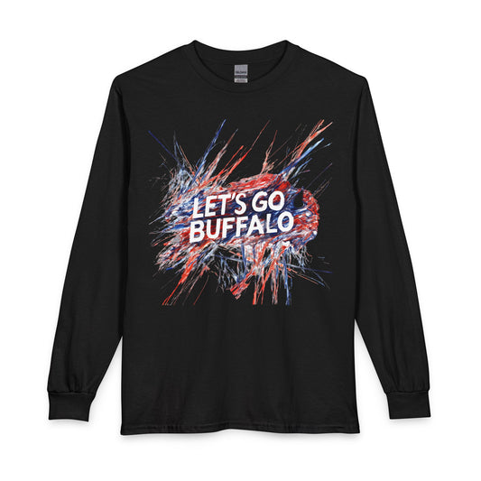 Let’s Go Buffalo Long Sleeve Tee — Buffalo Sports Fan Shirt