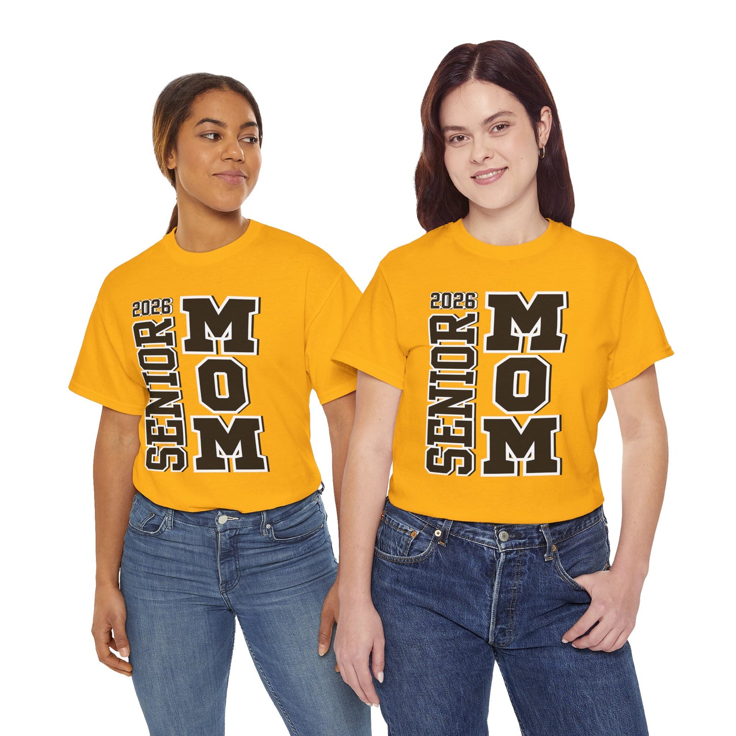Senior Mom -Class of 2026 Graduation Tee, Unisex Heavy Cotton Shirt, Senior T-Shirt, Personalized Graduation Gift, Class Reunion Apparel, 2026 [...]