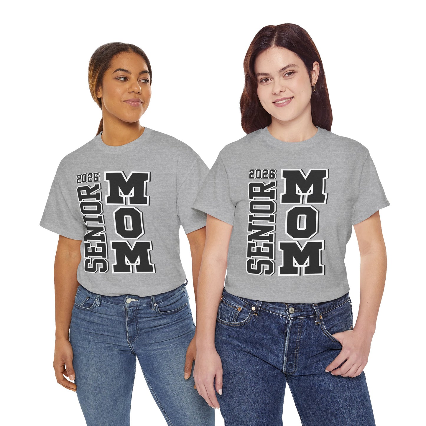 Senior Mom -Class of 2026 Graduation Tee, Unisex Heavy Cotton Shirt, Senior T-Shirt, Personalized Graduation Gift, Class Reunion Apparel, 2026 [...]