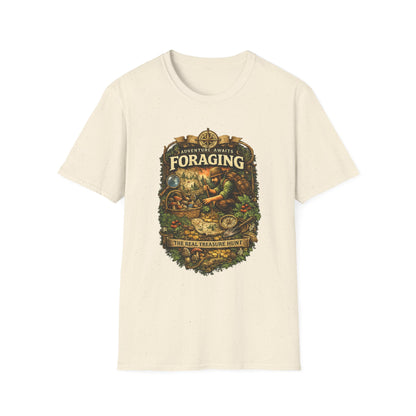 Foraging T-Shirt – 'Foraging: The Real Treasure Hunt' Outdoor Nature Tee