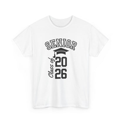 Class of 2026 Graduation Tee, Unisex Heavy Cotton Shirt, Senior T-Shirt, Personalized Graduation Gift, Class Reunion Apparel, 2026 [...]