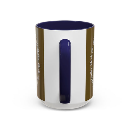 Mushroom Hunting Coffee Mug – "My Spore Time Is Spent" Rustic Forager Accent Mug