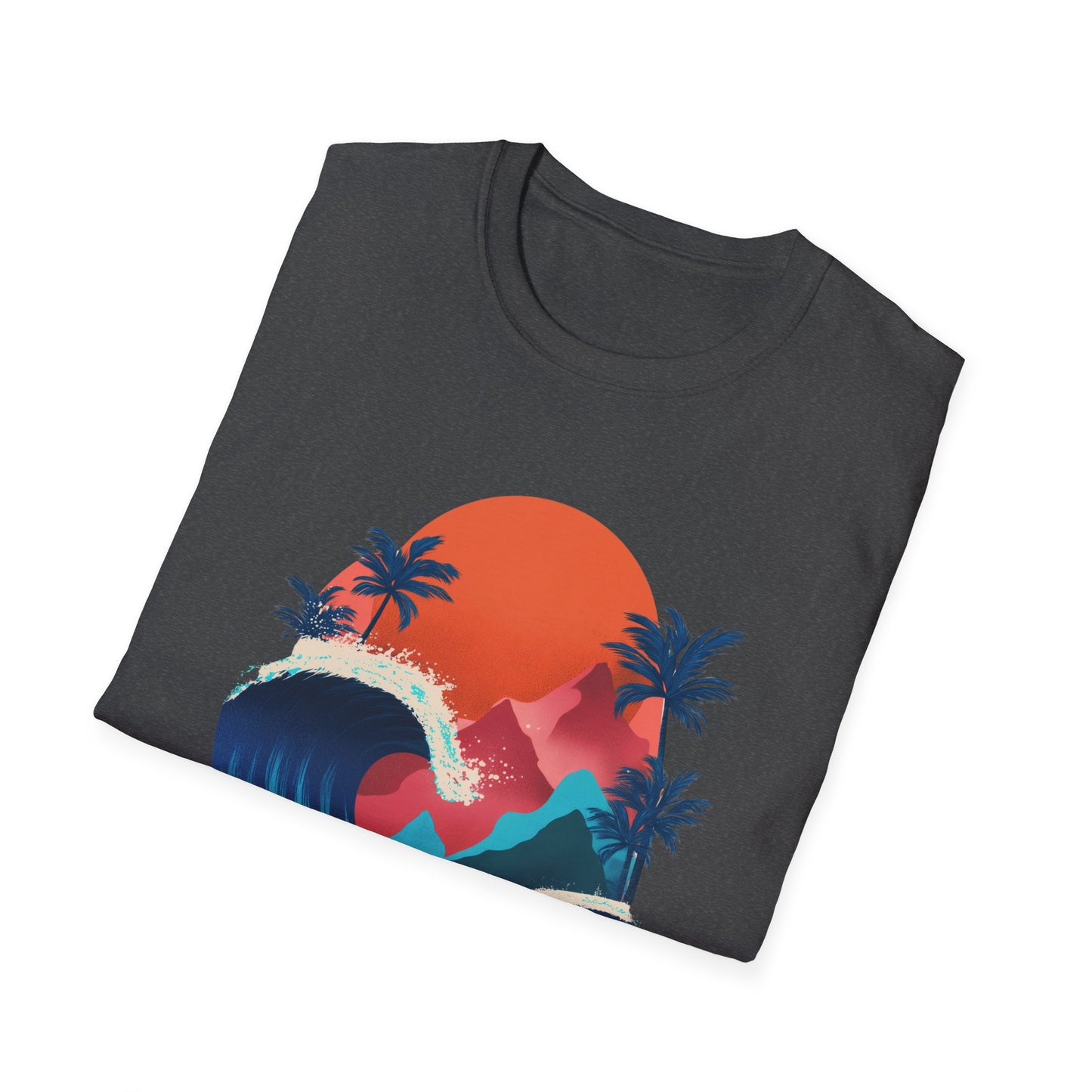 Surf Sunset T-Shirt — Tropical Wave Palm Beach Graphic Tee