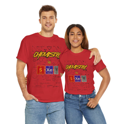 Chemistry is Sexy Unisex T-Shirt, Funny Science Tee, Gift for Chemists, Teacher Appreciation, Science Party, Academic Humor