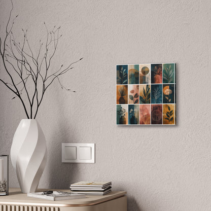 Natures Green Series #8 -Botanical Wall Art, Nature-Inspired Home Décor, Eco-Friendly Canvas Print, Greenery Art Piece, Living Room Wall Hanging