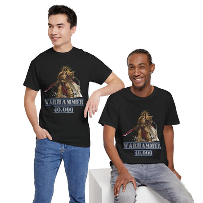 Warhammer 40,000 Unisex Heavy Cotton Tee, Gamer T-Shirt, Nerd Apparel, Gaming Gift, Casual Wear