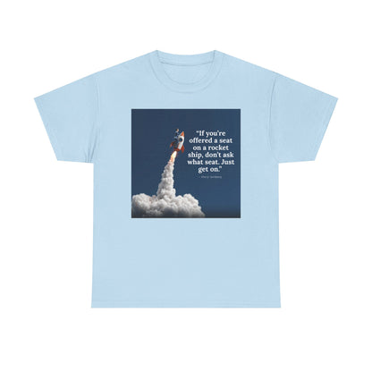 Inspiring Quote T-Shirt, Motivation Tee, Gift for Dreamers, Casual Wear, Everyday Comfort, Perfect for Graduations