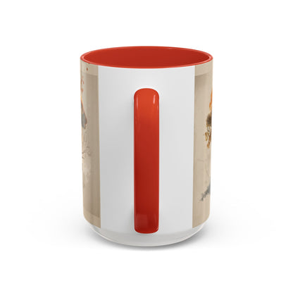 Mushroom Magic Accent Coffee Mug — 11/15oz Ceramic Cup with Woodland Fungi Design