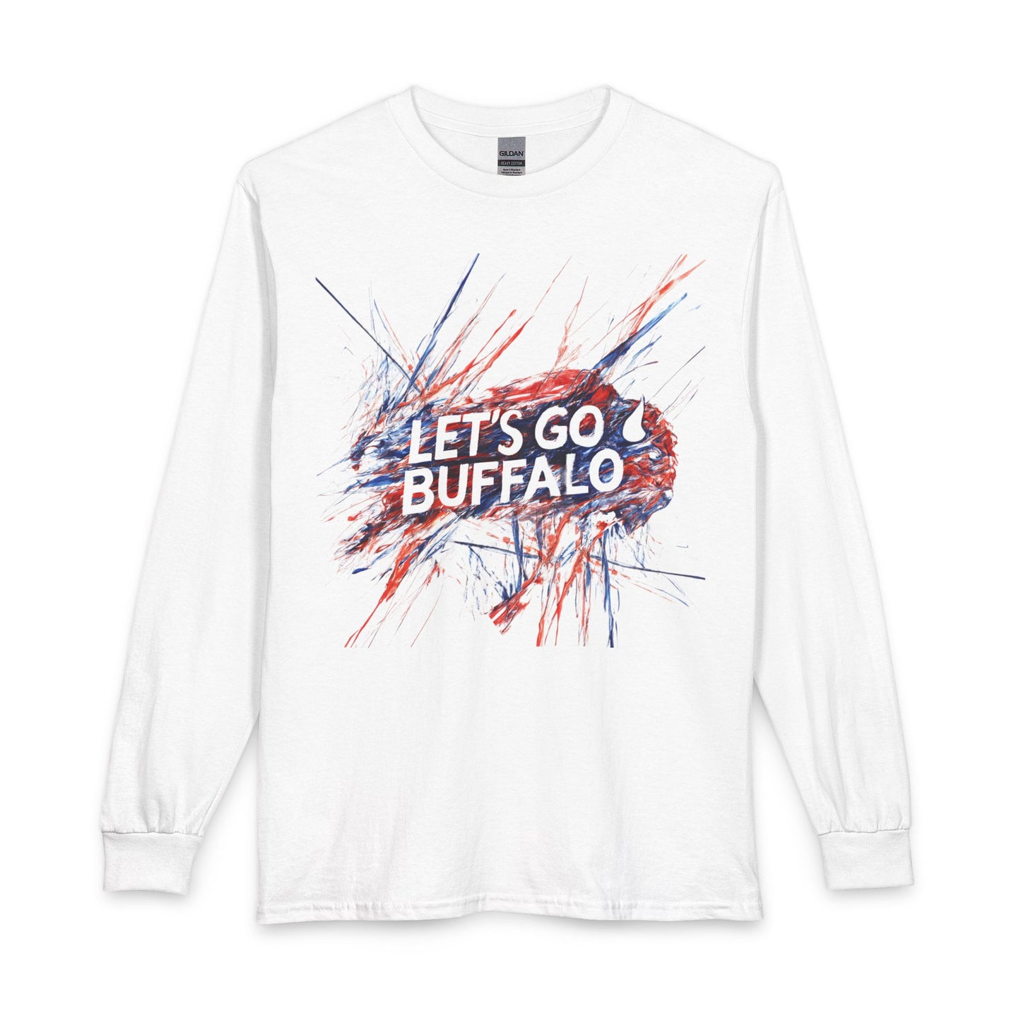 Let’s Go Buffalo Long Sleeve Tee — Buffalo Sports Fan Shirt