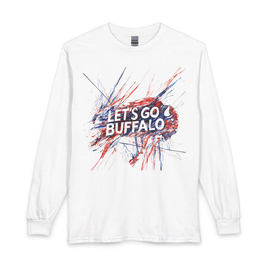Let’s Go Buffalo Long Sleeve Tee — Buffalo Sports Fan Shirt