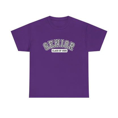 Senior 2026 -Class of 2026 Graduation Tee, Unisex Heavy Cotton Shirt, Senior T-Shirt, Personalized Graduation Gift, Class Reunion Apparel, 2026 [...]