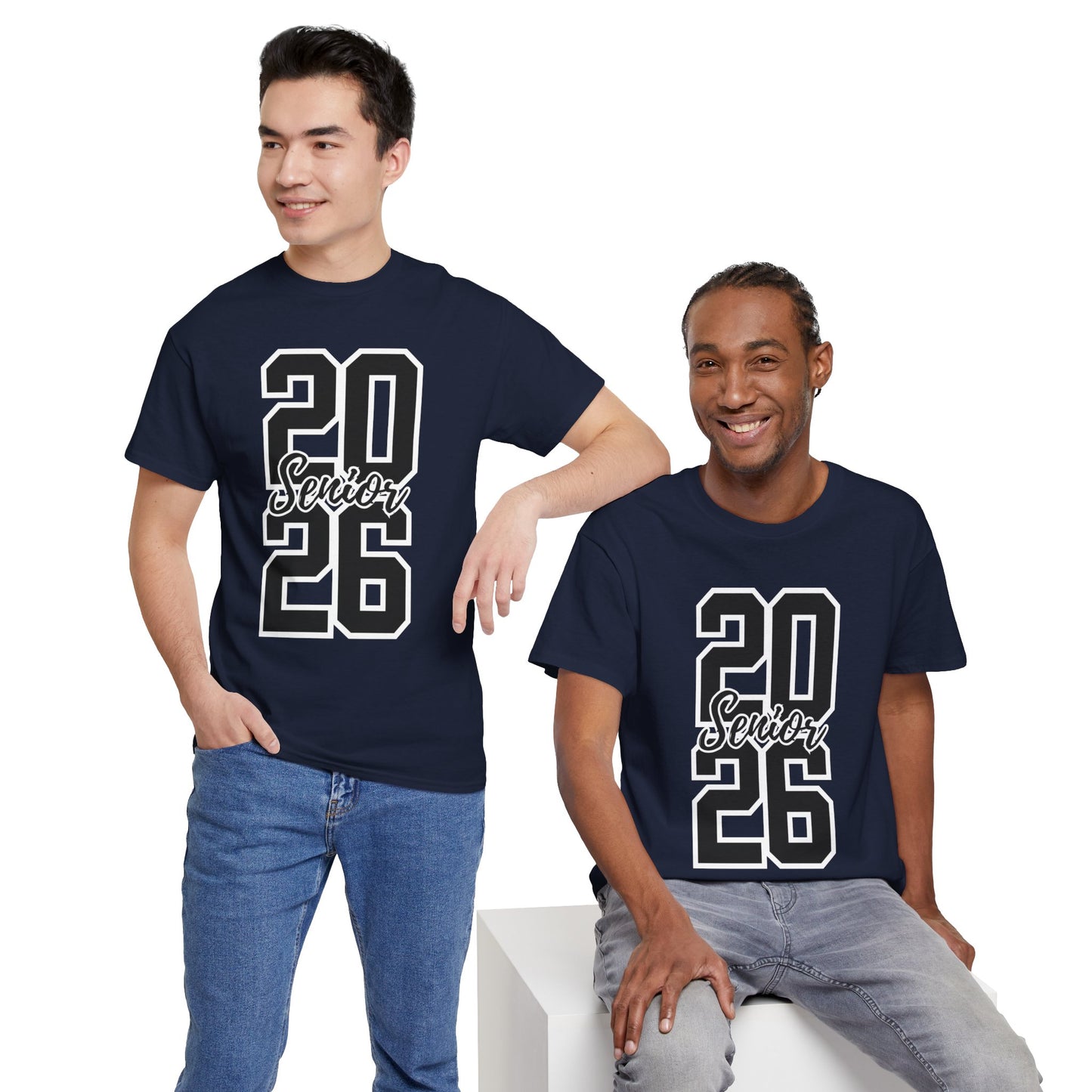 2026 Senior -Class of 2026 Graduation Tee, Unisex Heavy Cotton Shirt, Senior T-Shirt, Personalized Graduation Gift, Class Reunion Apparel, 2026 [...]