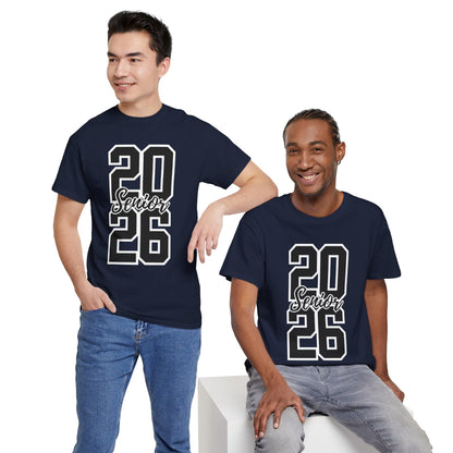 2026 Senior -Class of 2026 Graduation Tee, Unisex Heavy Cotton Shirt, Senior T-Shirt, Personalized Graduation Gift, Class Reunion Apparel, 2026 [...]