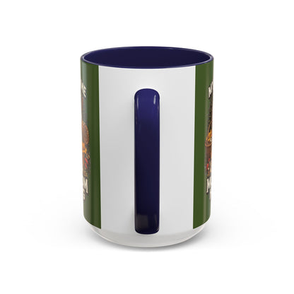 Mug - "My Spore Time Is Spent Mushroom Hunting" Accent Coffee Mug (11/15oz)