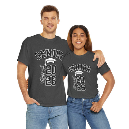 Class of 2026 Graduation Tee, Unisex Heavy Cotton Shirt, Senior T-Shirt, Personalized Graduation Gift, Class Reunion Apparel, 2026 [...]