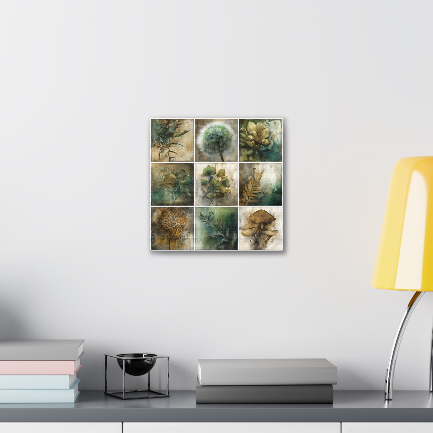 Natures Green Series #4 -Artistic Nature Canvas Wall Art, Plant Decor, Botanical Prints, Home Decor, Eco-Friendly Gift