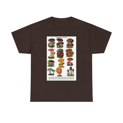 Mushroom Illustration Tee,