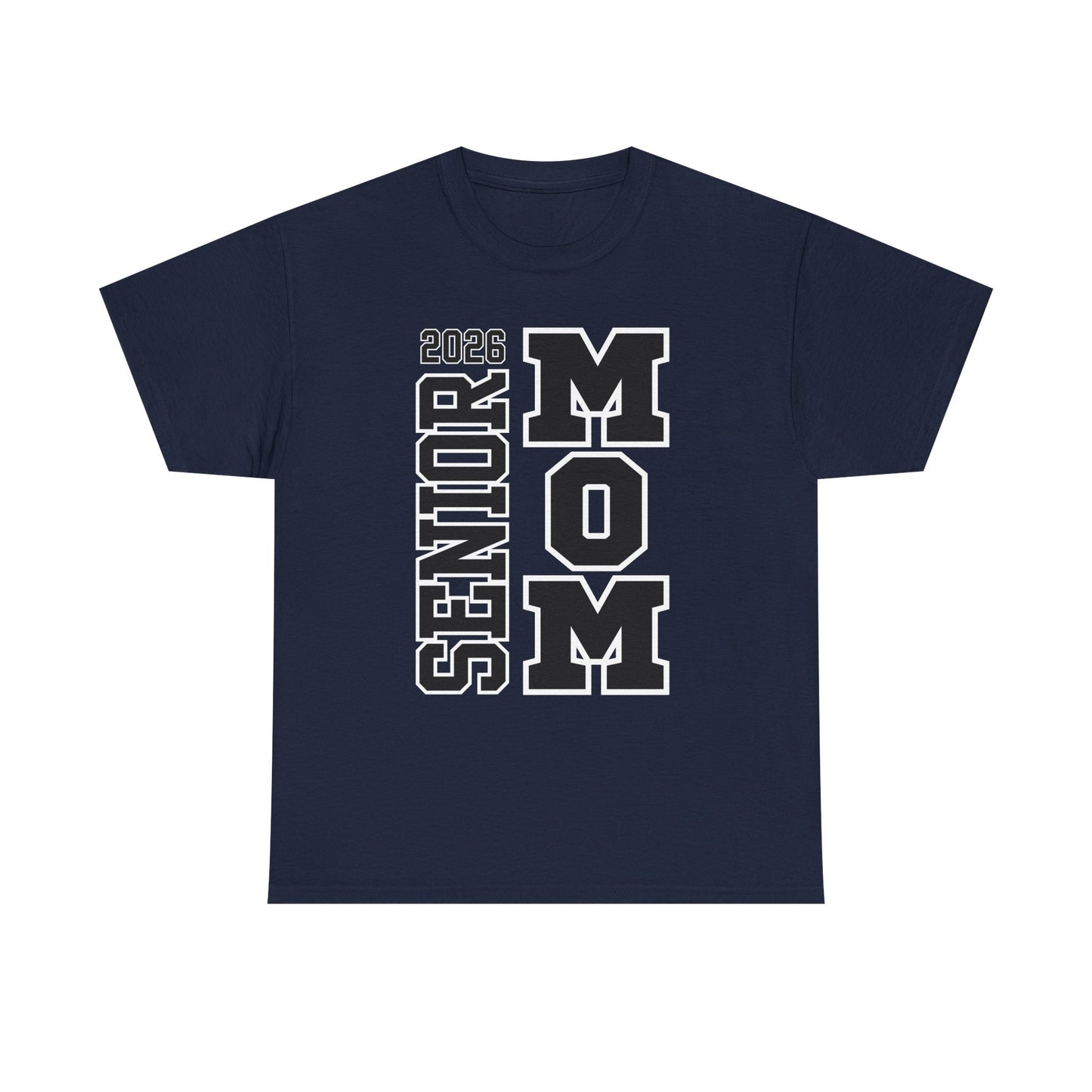 Senior Mom-Class of 2026 Graduation Tee, Unisex Heavy Cotton Shirt, Senior T-Shirt, Personalized Graduation Gift, Class Reunion Apparel, 2026 [...]