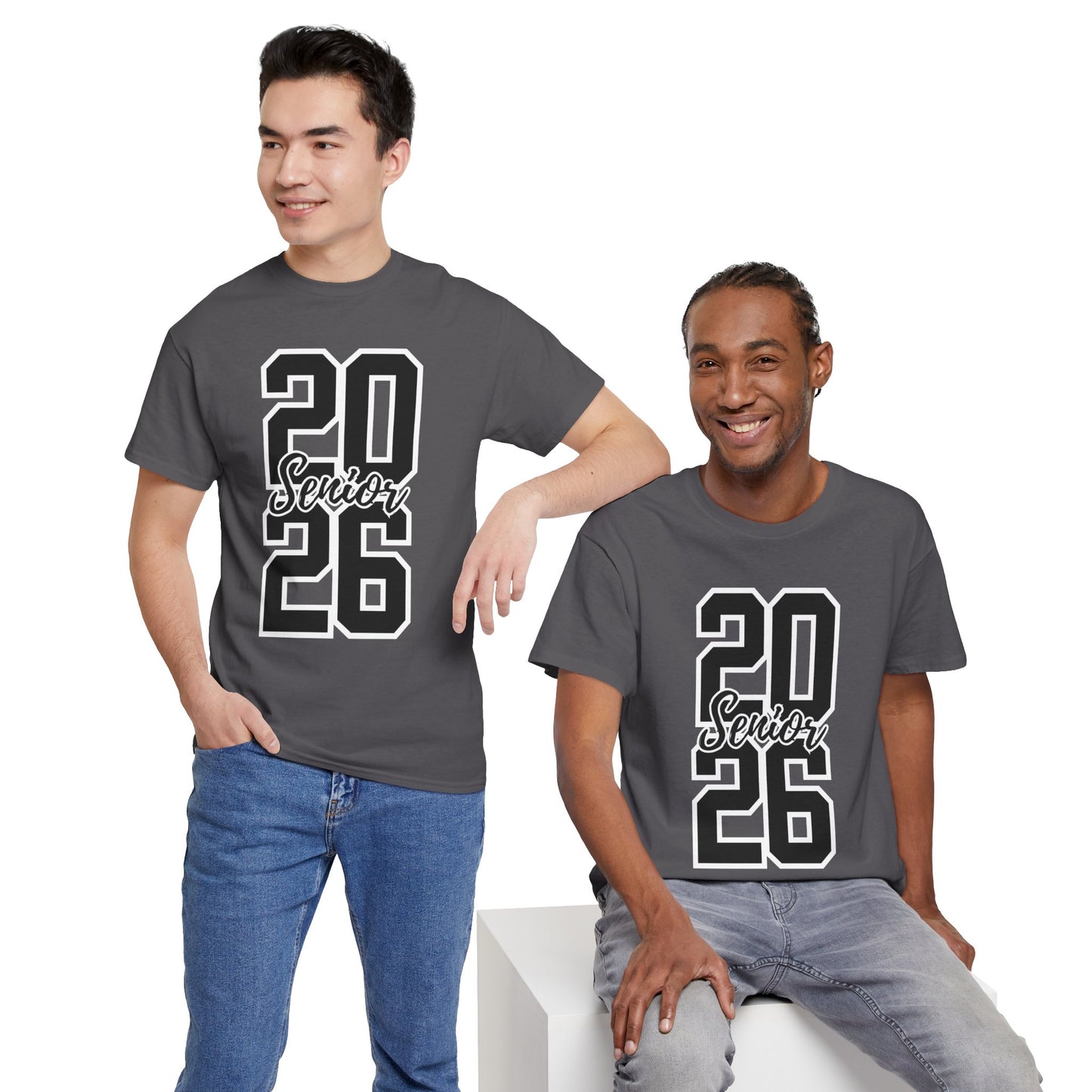 2026 Senior -Class of 2026 Graduation Tee, Unisex Heavy Cotton Shirt, Senior T-Shirt, Personalized Graduation Gift, Class Reunion Apparel, 2026 [...]