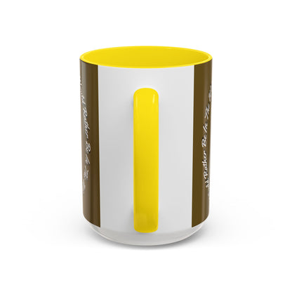 Mushroom Hunting Coffee Mug – "My Spore Time Is Spent" Rustic Forager Accent Mug