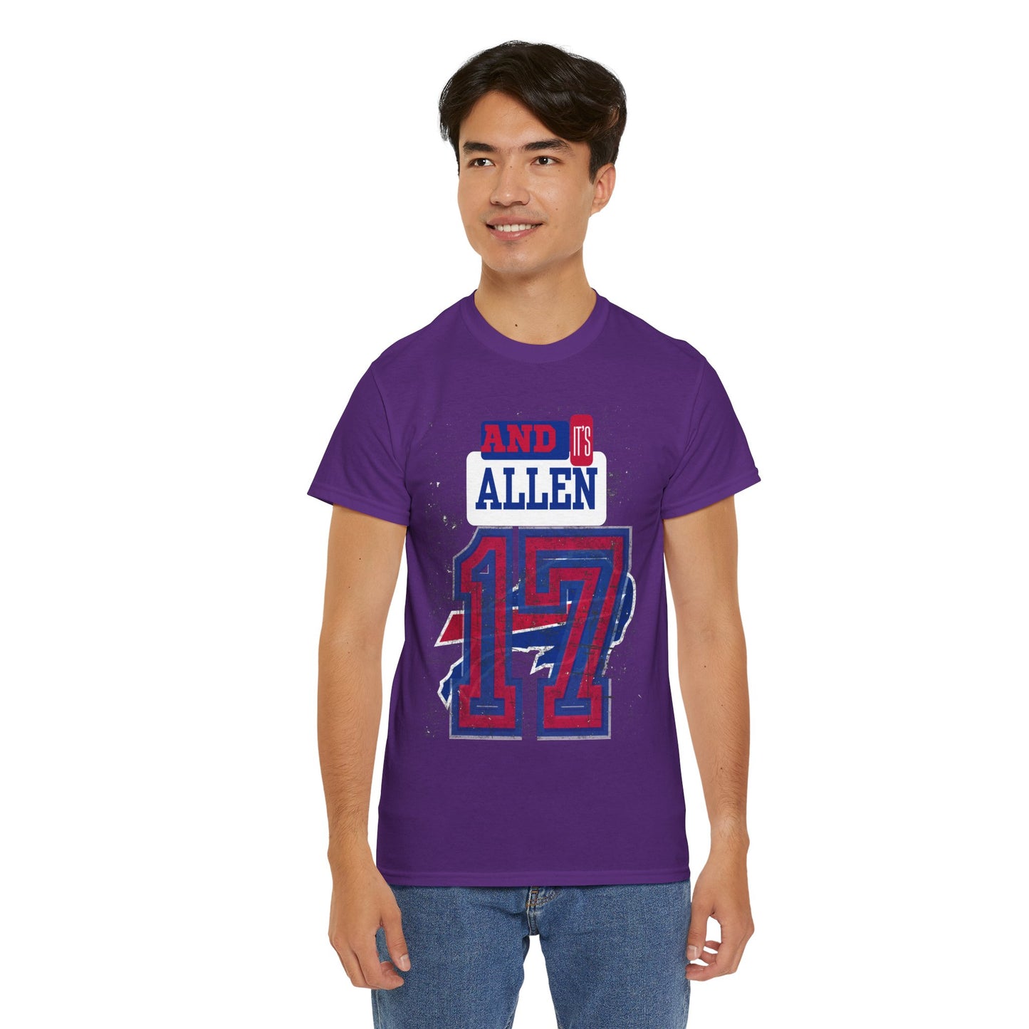 And It's ALLEN -Unisex Sports Tee - Cheer for Allen 17, Casual Wear, Game Day Shirt, Fan Apparel, Gift for Sports Lovers