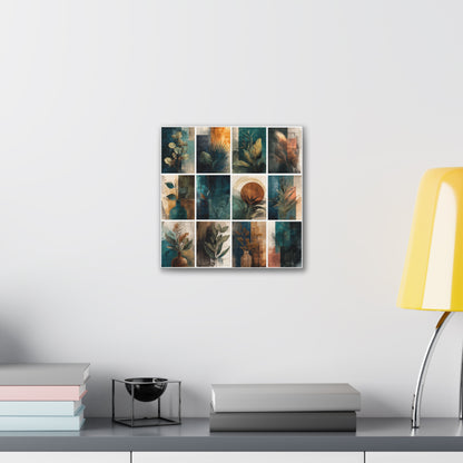 Natures Green Series #7 -Botanical Wall Art, Nature-Inspired Home Décor, Eco-Friendly Canvas Print, Greenery Art Piece, Living Room Wall Hanging