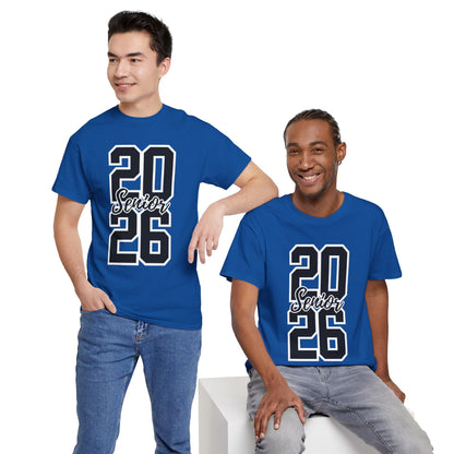 2026 Senior -Class of 2026 Graduation Tee, Unisex Heavy Cotton Shirt, Senior T-Shirt, Personalized Graduation Gift, Class Reunion Apparel, 2026 [...]