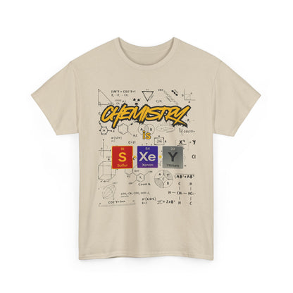 Chemistry is Sexy Unisex T-Shirt, Funny Science Tee, Gift for Chemists, Teacher Appreciation, Science Party, Academic Humor