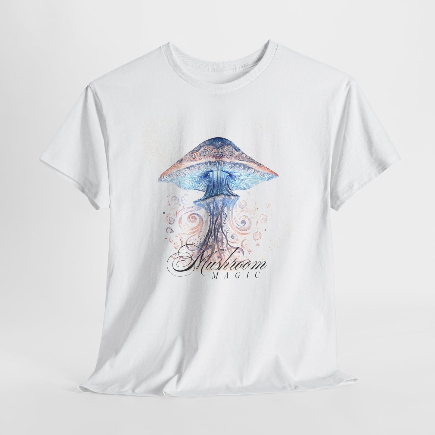 Mushroom Magic T-Shirt — Watercolor Psychedelic Mushroom Art Tee