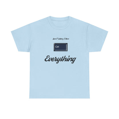 Funny Unisex Cotton Tee, Casual Gift for Friends, Everyday Humor Shirt, Perfect for Birthdays & Celebrations, Print Text: 'Don't [...]