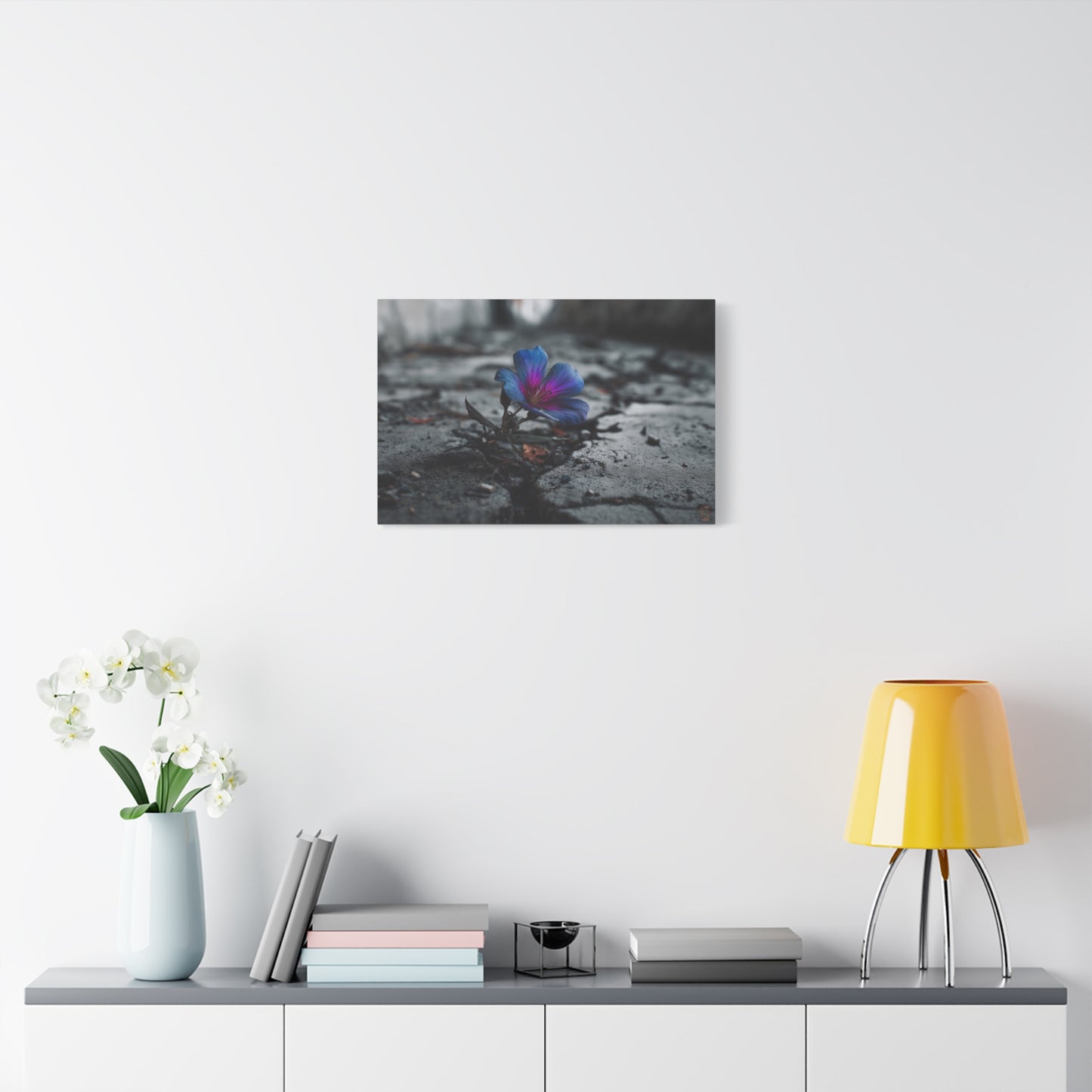 Resilient Bloom: Vibrant Macro Flower Photography, Landscape of Contrast--1aceswild.myshopify.com