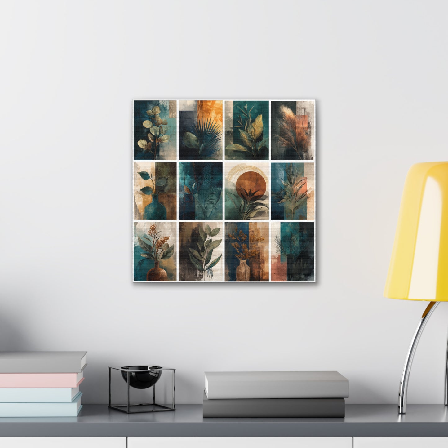 Natures Green Series #7 -Botanical Wall Art, Nature-Inspired Home Décor, Eco-Friendly Canvas Print, Greenery Art Piece, Living Room Wall Hanging