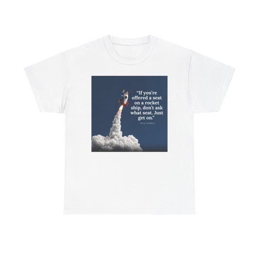 Inspiring Quote T-Shirt, Motivation Tee, Gift for Dreamers, Casual Wear, Everyday Comfort, Perfect for Graduations