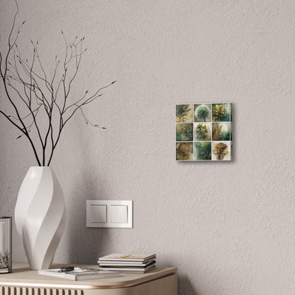 Natures Green Series #4 -Artistic Nature Canvas Wall Art, Plant Decor, Botanical Prints, Home Decor, Eco-Friendly Gift