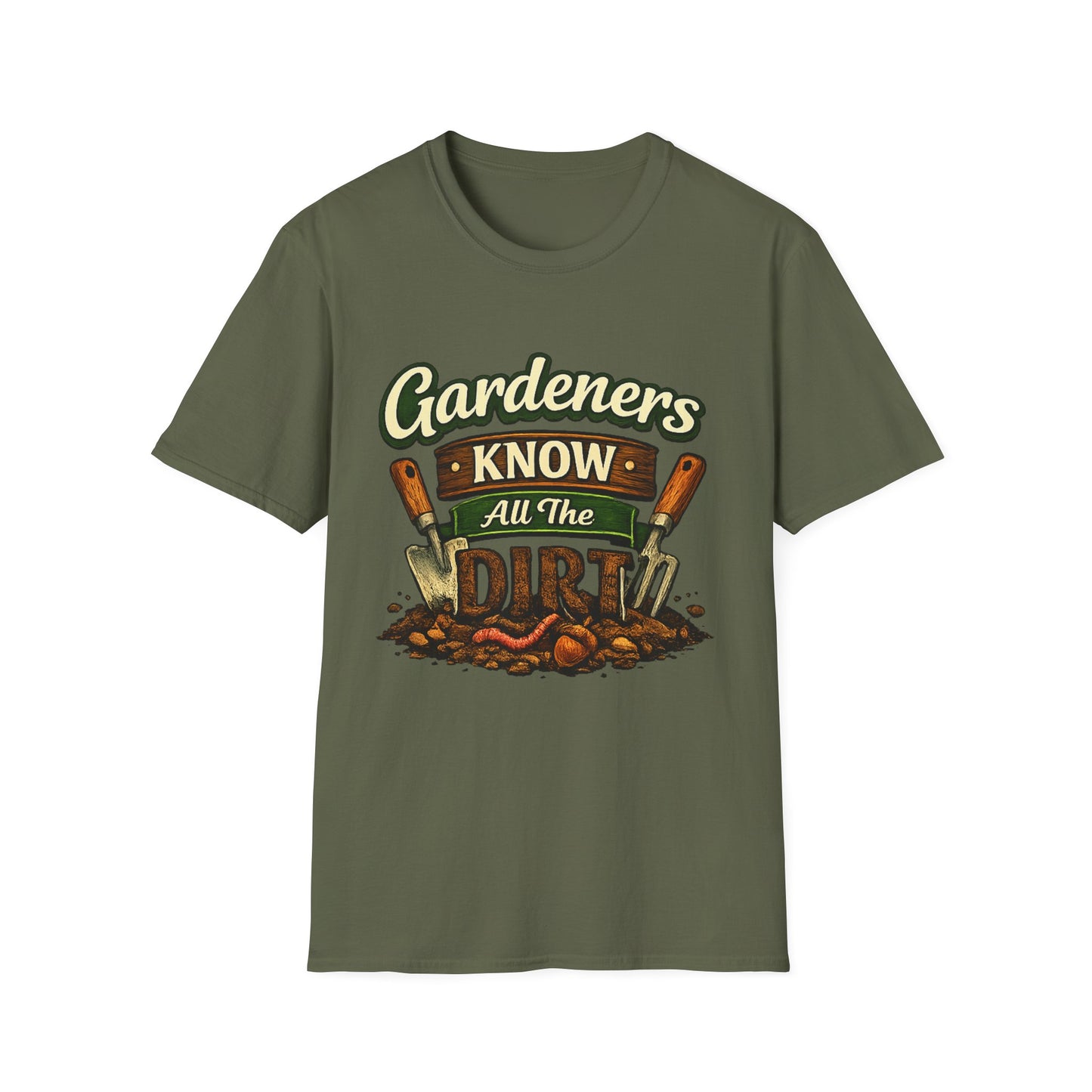 Gardeners Know All The Dirt - Vintage Garden Tee