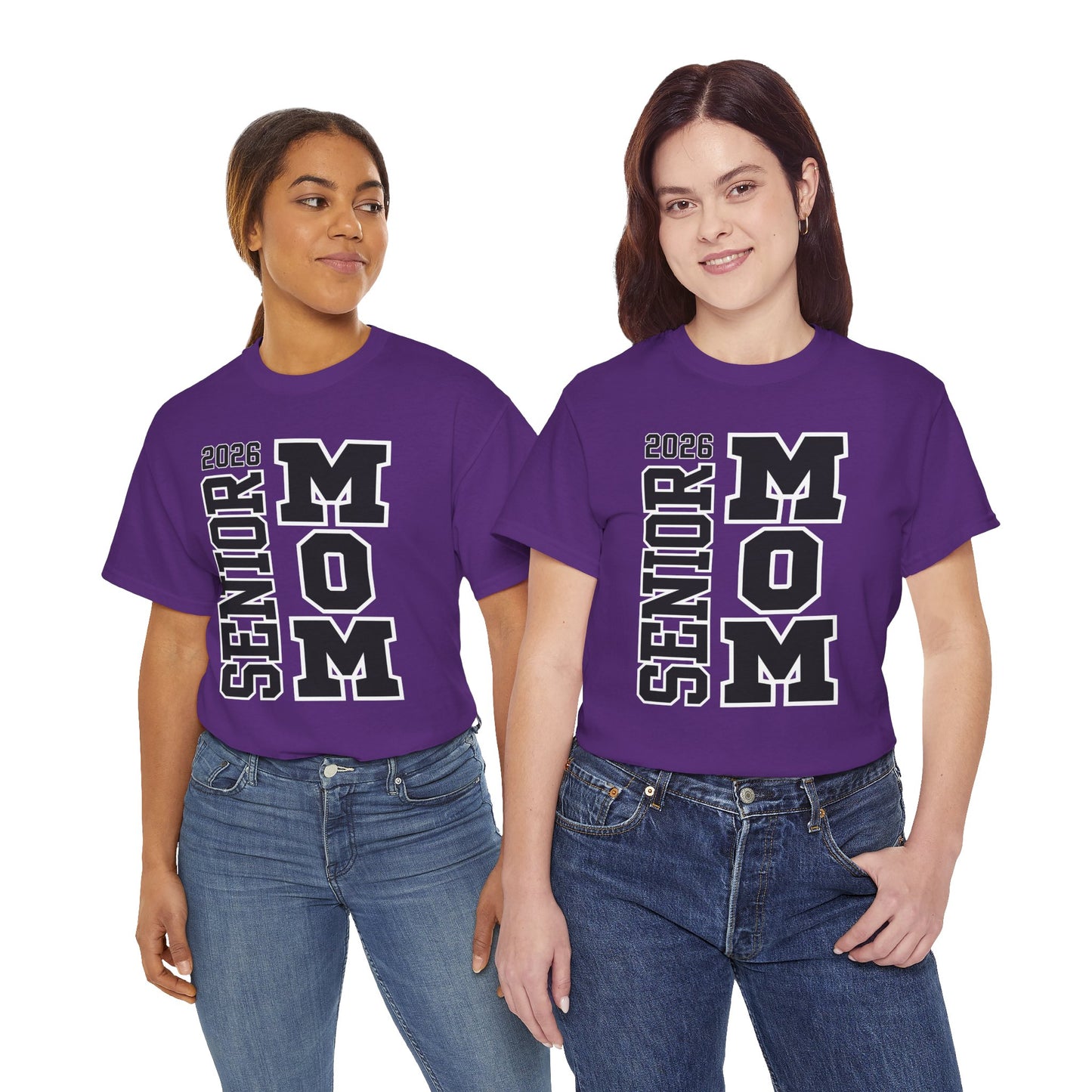 Senior Mom-Class of 2026 Graduation Tee, Unisex Heavy Cotton Shirt, Senior T-Shirt, Personalized Graduation Gift, Class Reunion Apparel, 2026 [...]