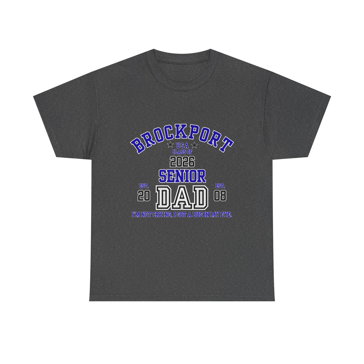 Senior Dad -Class of 2026 Graduation Tee, Unisex Heavy Cotton Shirt, Senior T-Shirt, Personalized Graduation Gift, Class Reunion Apparel, 2026 [...]