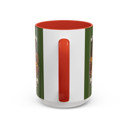 Mug - "My Spore Time Is Spent Mushroom Hunting" Accent Coffee Mug (11/15oz)