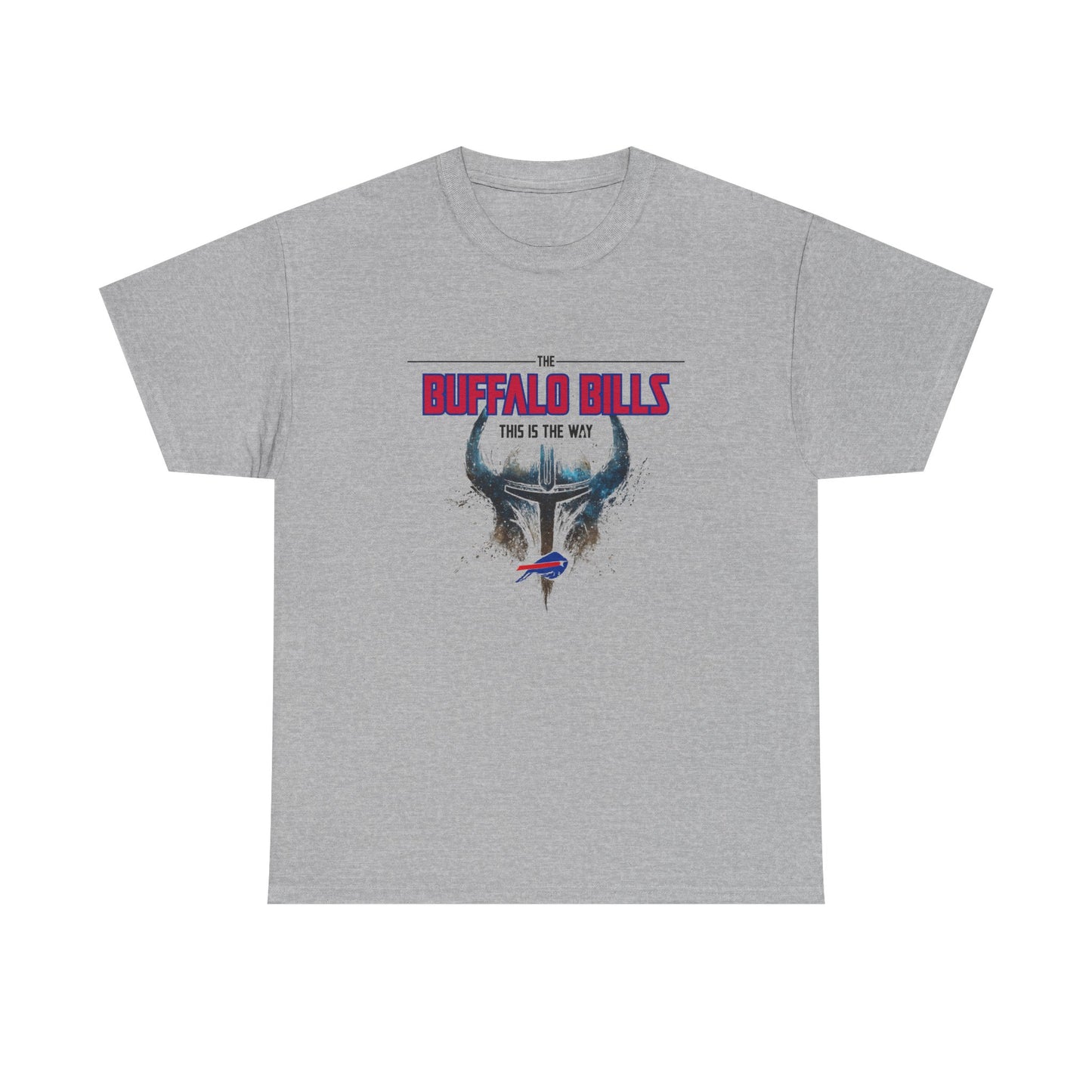Buffalo Bills This Is The Way -Heavy Cotton Tee - Unisex Fan Shirt, Game Day Apparel, Sports Merchandise, Birthday Gift, Tailgate Outfit